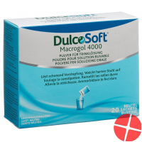 Dulcosoft Macrogol 4000 powder for drinking solution 20 bags 10g