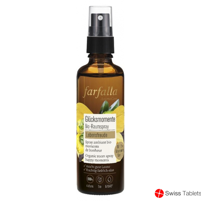 Farfalla Bio-Raumspray Lebensf Vanille-Mand 75ml buy online