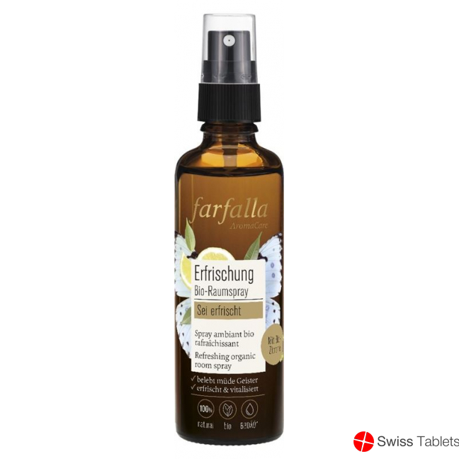 Farfalla Bio-Raumspray Sei Erfrischt Zitrone 75ml buy online