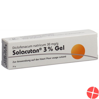 Solacutan Gel 3% Tube 25g