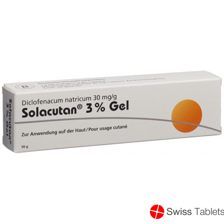 Solacutan Gel 3% Tube 50g buy online