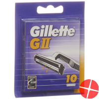 Gillette GII Ersatzklingen 10 Stück