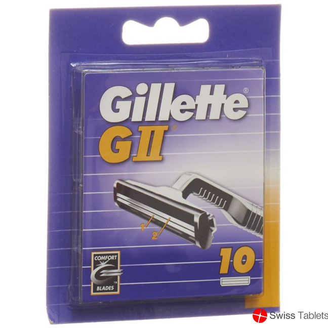 Gillette GII Ersatzklingen 10 Stück buy online