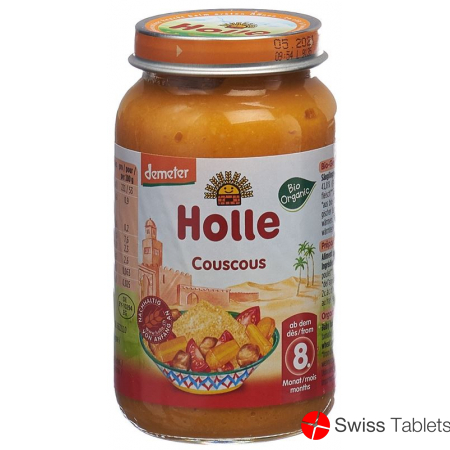Holle Couscous glass from the 8th month Organic 220g buy online