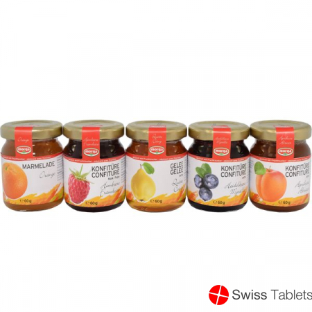 Morga Midget Konfitüre Fruchtzucker 5x 60g buy online