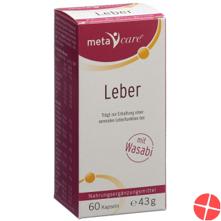 Meta Care Leber Kapseln Dose 60 Stück