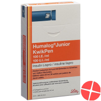 Humalog Junior Kwikpen 100 Ie/ml 5 Fertpen 3ml