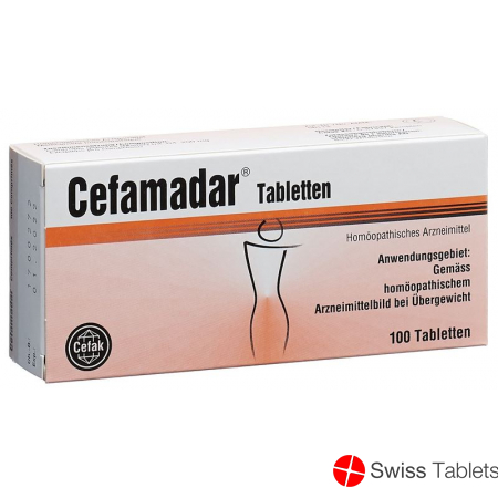 Cefamadar Tabletten 100 Stück buy online