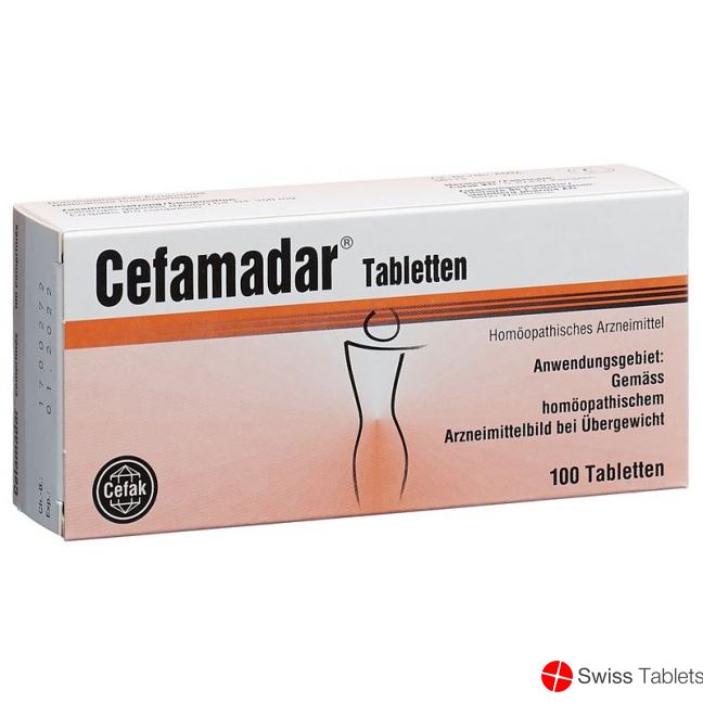 Cefamadar Tabletten 100 Stück buy online
