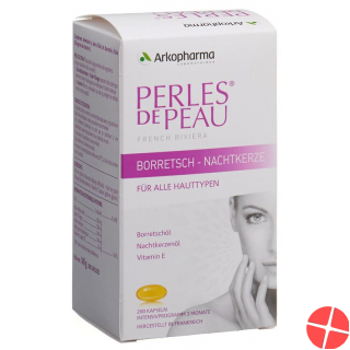 Perles De Peau Borretsch Nachtkerzen Kapseln 200 Stück