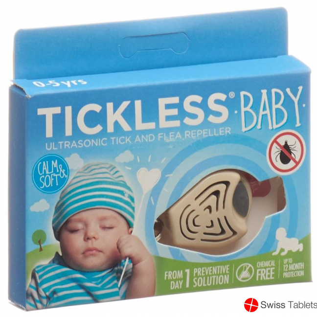 Tickless Baby Tick Repellent Beige buy online