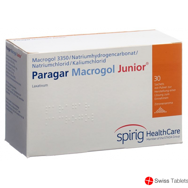 Paragar Macrogol Junior Pulver Beutel 30 Stück buy online