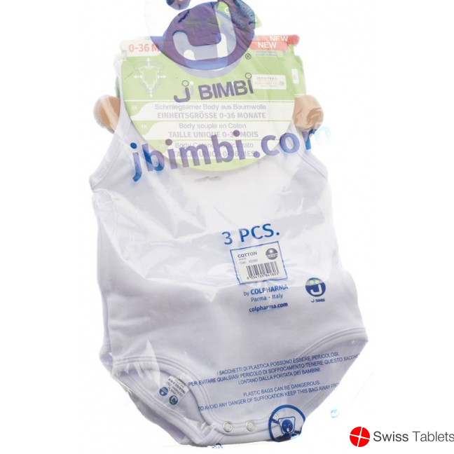 Jbimbi Body Summer Weiss 3 Stück buy online