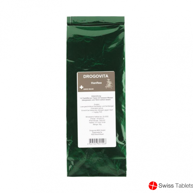 Drogovita Hanftee Beutel 50g buy online