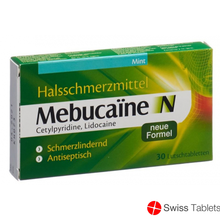Mebucaine N Lutschtabl new formula 30 pcs