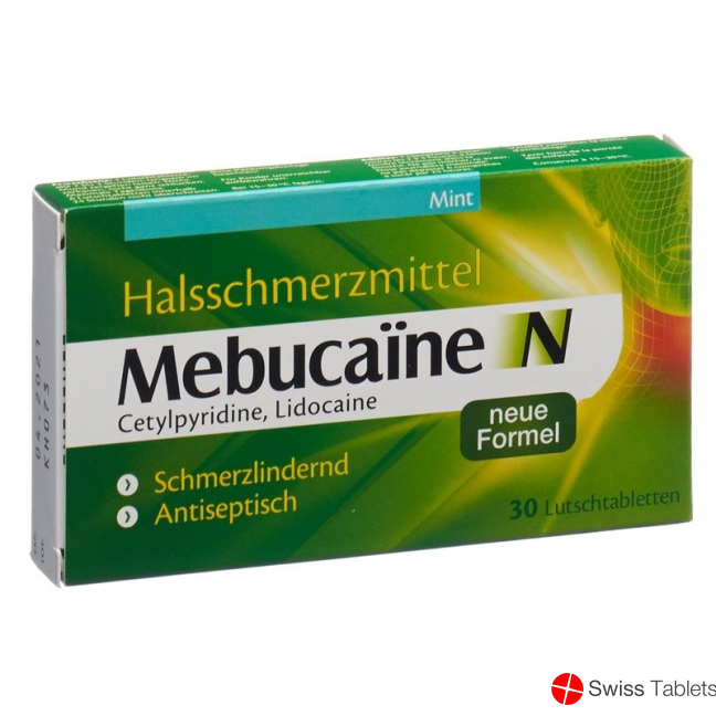 Mebucaine N Lutschtabl new formula 30 pcs