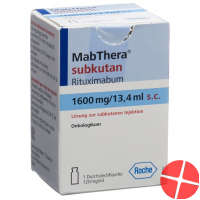 Mabthera Injektion Konzentrat 1600mg/13.4ml S.c. Durchstechflasche