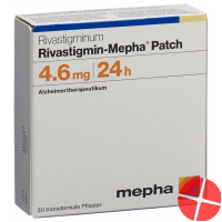 Rivastigmin Mepha Patch 4.6 Mg/24h 30 Stück