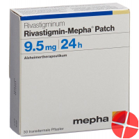 Rivastigmin Mepha Patch 9.5 Mg/24h 30 Stück