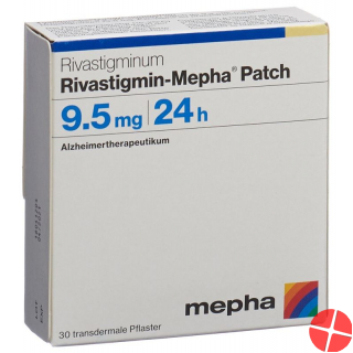 Rivastigmin Mepha Patch 9.5 Mg/24h 30 Stück