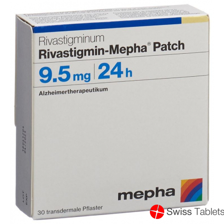 Rivastigmin Mepha Patch 9.5 Mg/24h 30 Stück buy online