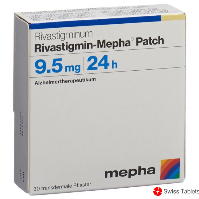 Rivastigmin Mepha Patch 9.5 Mg/24h 30 Stück buy online
