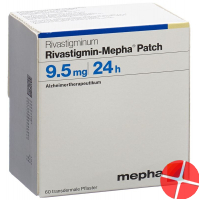Rivastigmin Mepha Patch 9.5 Mg/24h 60 Stück