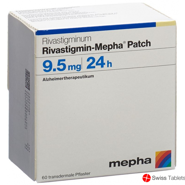 Rivastigmin Mepha Patch 9.5 Mg/24h 60 Stück buy online