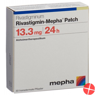 Rivastigmin Mepha Patch 13.3 Mg/24h 30 Stück