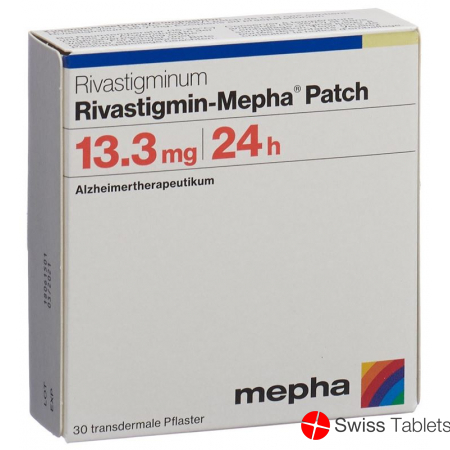 Rivastigmin Mepha Patch 13.3 Mg/24h 30 Stück buy online