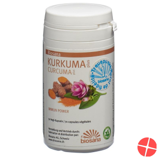 Biosana Kurkuma Plus Kapseln Dose 70 Stück