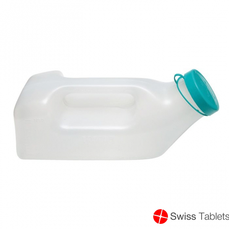 Hausella Urinflasche Herren 1L Deckel Handgriff buy online