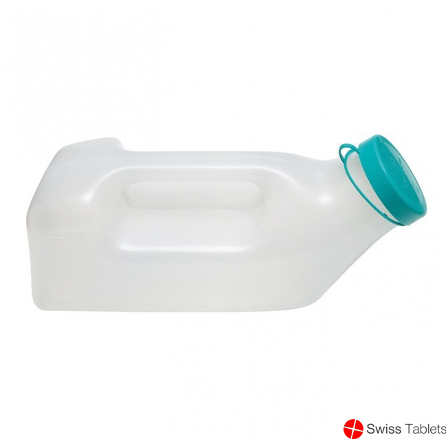 Hausella Urinflasche Herren 1L Deckel Handgriff buy online