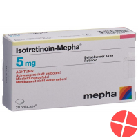 Isotretinoin Mepha Solucaps 5mg 30 Stück