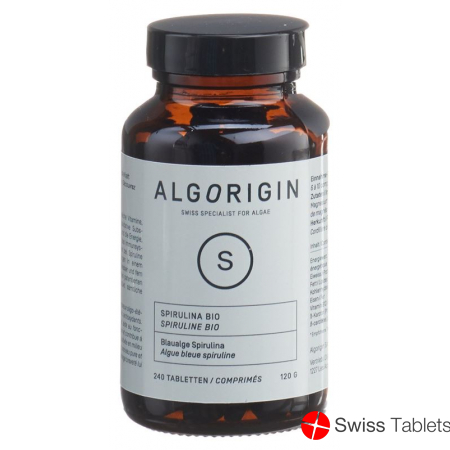 Algorigin Spirulina Tabletten Bio Flasche 240 Stück buy online
