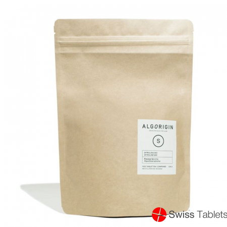 Algorigin Spirulina Tabletten Bio Beutel 1000 Stück buy online