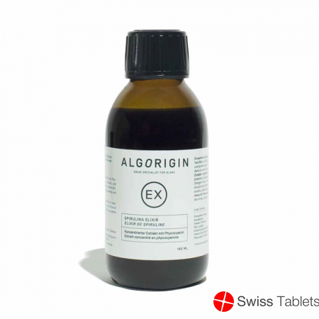 Algorigin Spirulina Elixier Phycocyanine Flasche 140ml buy online