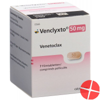 Venclyxto Filmtabletten 50mg 7 Stück Venclyxto Filmtabletten 50mg 7 Stück