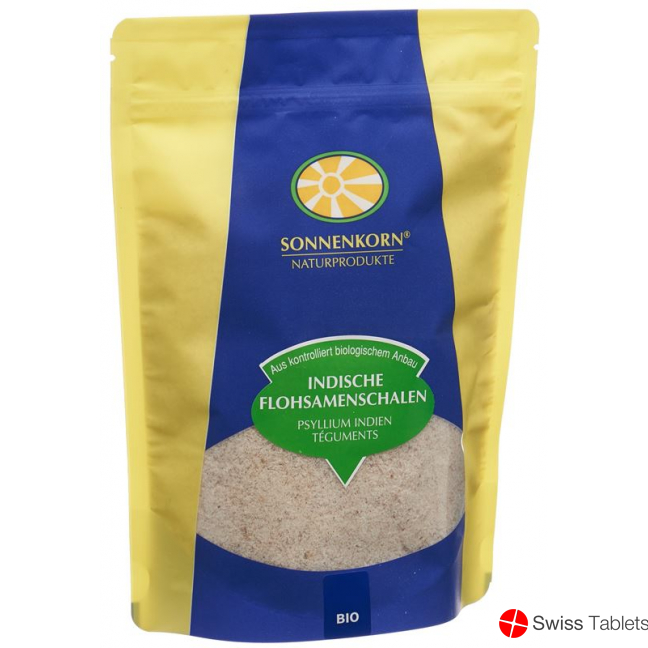 Sonnenkorn Indische Flohsamenschalen Bio 99% 220g buy online