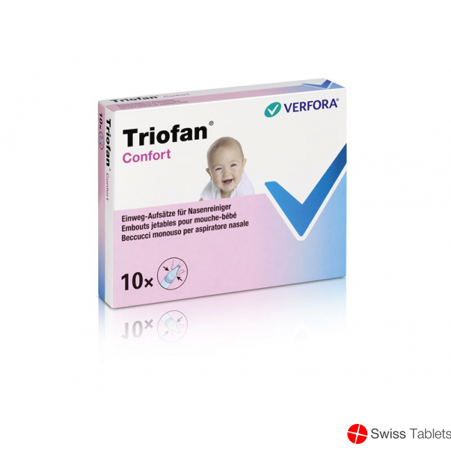 Triofan Confort Aufsätze Nasenreiniger 10 Stück buy online