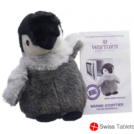 Warmies Minis Wärme-Stofftier Baby-Pinguin Lavend buy online