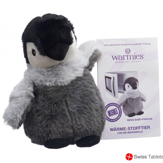 Warmies Minis Wärme-Stofftier Baby-Pinguin Lavend buy online