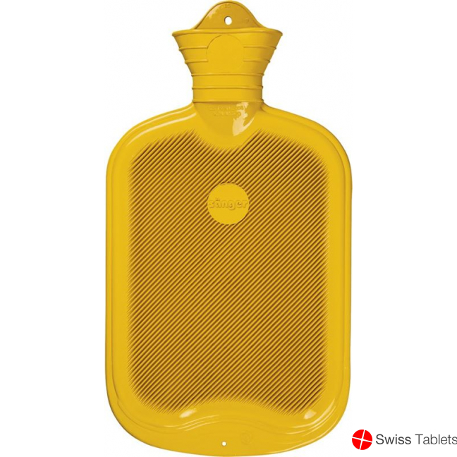 Sänger Hot-water bottle Natural rubber Lamel 2L 1-sided gel buy online