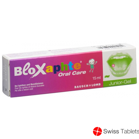Bloxaphte Oral Care Junior Gel Tube 15ml buy online