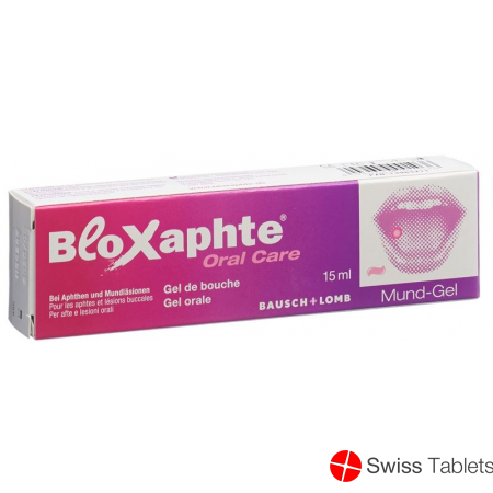 Bloxaphte Oral Care Mund-Gel Tube 15ml buy online