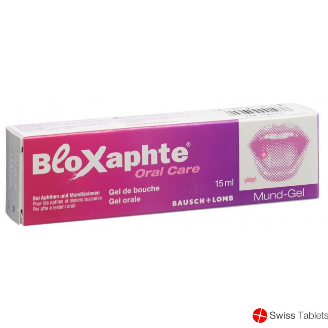 Bloxaphte Oral Care Mund-Gel Tube 15ml buy online