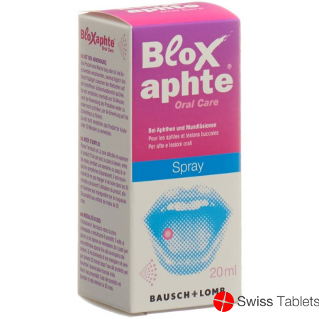 Bloxaphte Oral Care Spray Flasche 20ml buy online