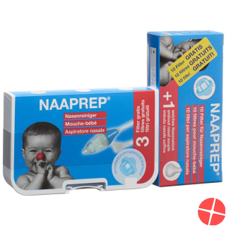 Naaprep Combipack 1 nose cleaner & 10 filters