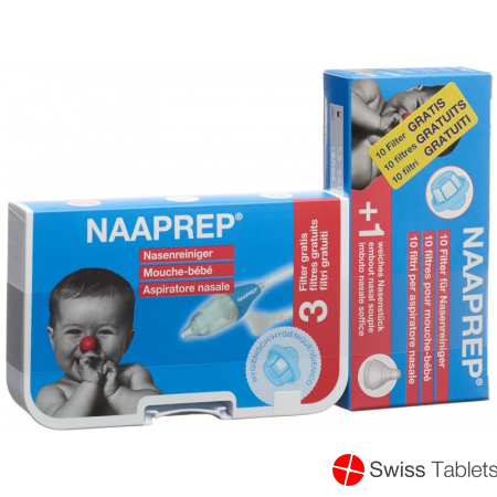 Naaprep Combipack 1 nose cleaner & 10 filters buy online