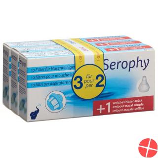 Serophy Trio filter for nose cleaner 3 for 2
